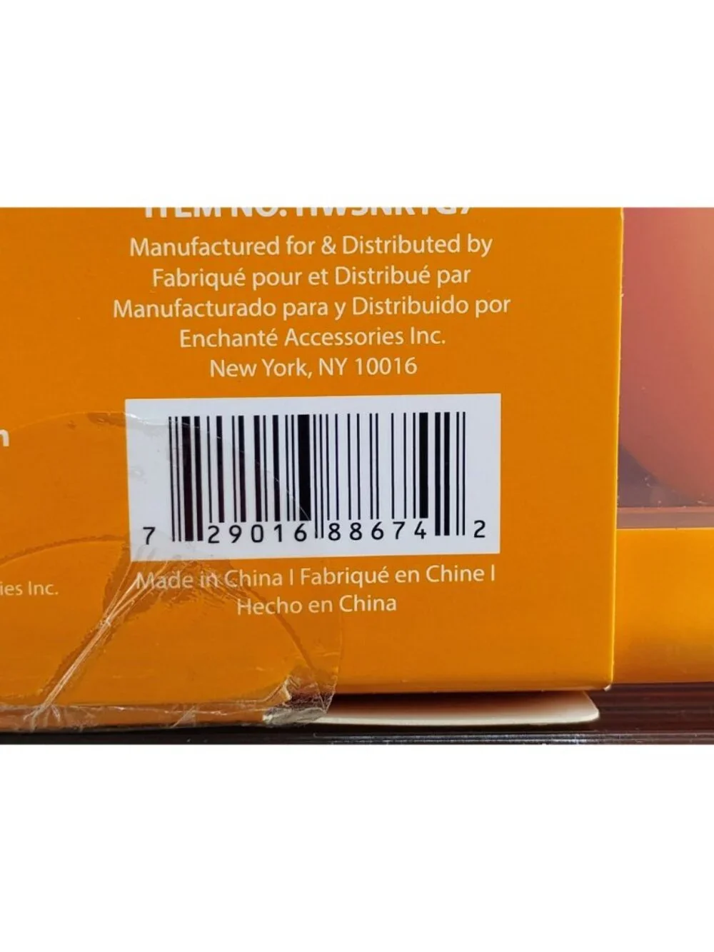 Halloween-Themed Orange Snack Box With 3 Compartments BPA-Free
